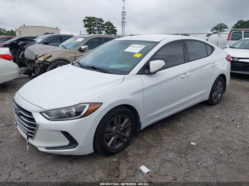 VIN 5NPD84LF1HH000931 2017 HYUNDAI ELANTRA SE