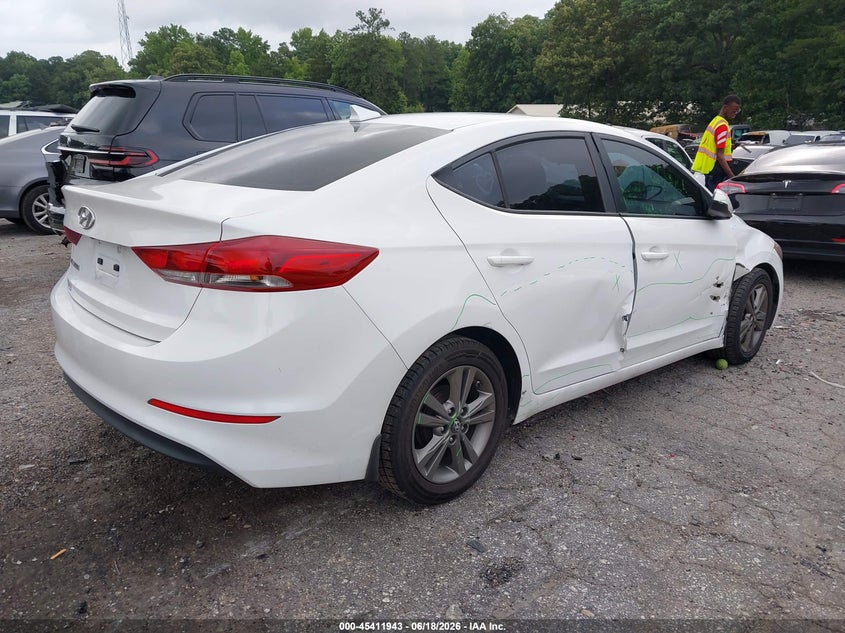 VIN 5NPD84LF1HH000931 2017 HYUNDAI ELANTRA SE