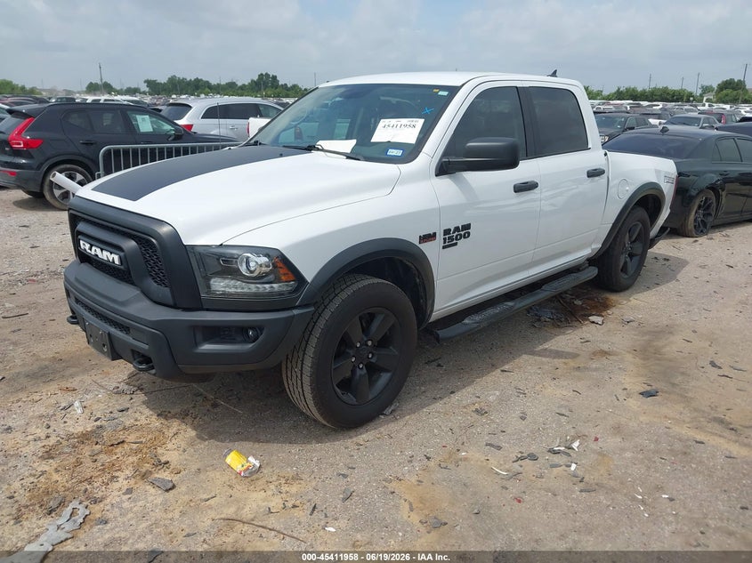 Vin: 1c6rr6ltxls151577, lot: 45909980, ram 1500 classic warlock  4x2 5'7 box 20202