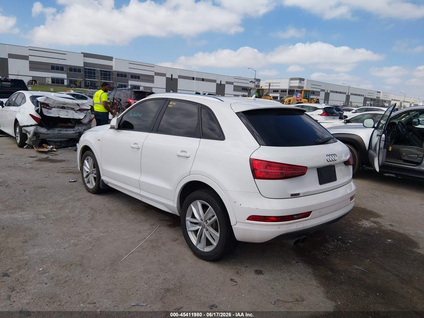 Vin: wa1bccfs6jr018343, lot: 45910002, audi q3 2.0t premium/2.0t sport premium 20183