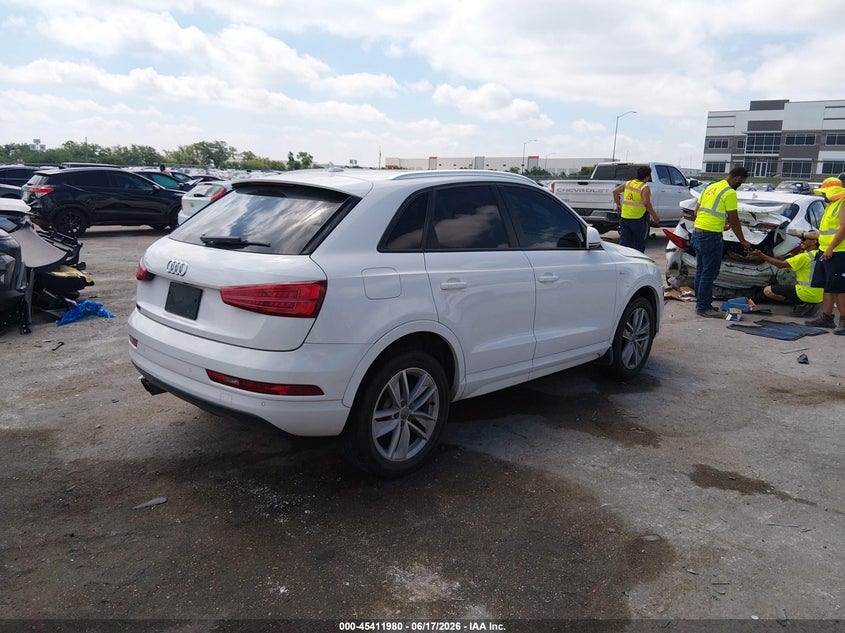 Vin: wa1bccfs6jr018343, lot: 45910002, audi q3 2.0t premium/2.0t sport premium 20184