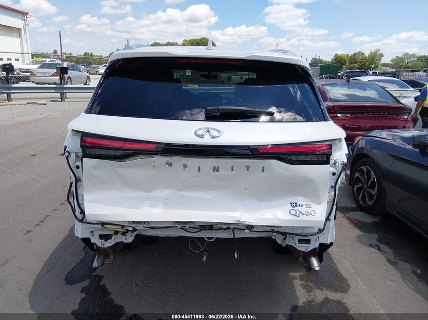 2025 Infiniti Qx60 Luxe VIN: 5N1AL1FR3SC353398 Lot: 45411993
