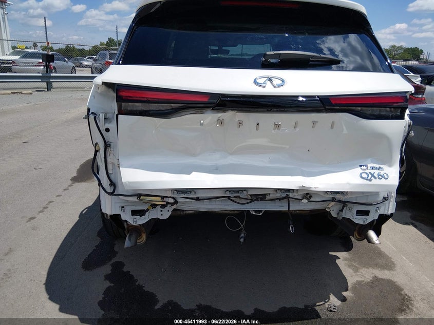 2025 Infiniti Qx60 Luxe VIN: 5N1AL1FR3SC353398 Lot: 45411993