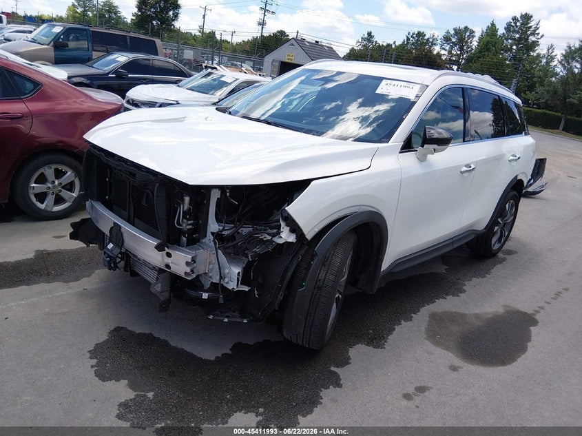2025 INFINITI QX60 auction photo 2