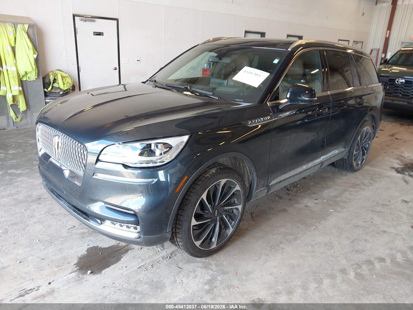 Vin: 5lm5j7xc0pgl24121, lot: 45910059, lincoln aviator reserve 20232