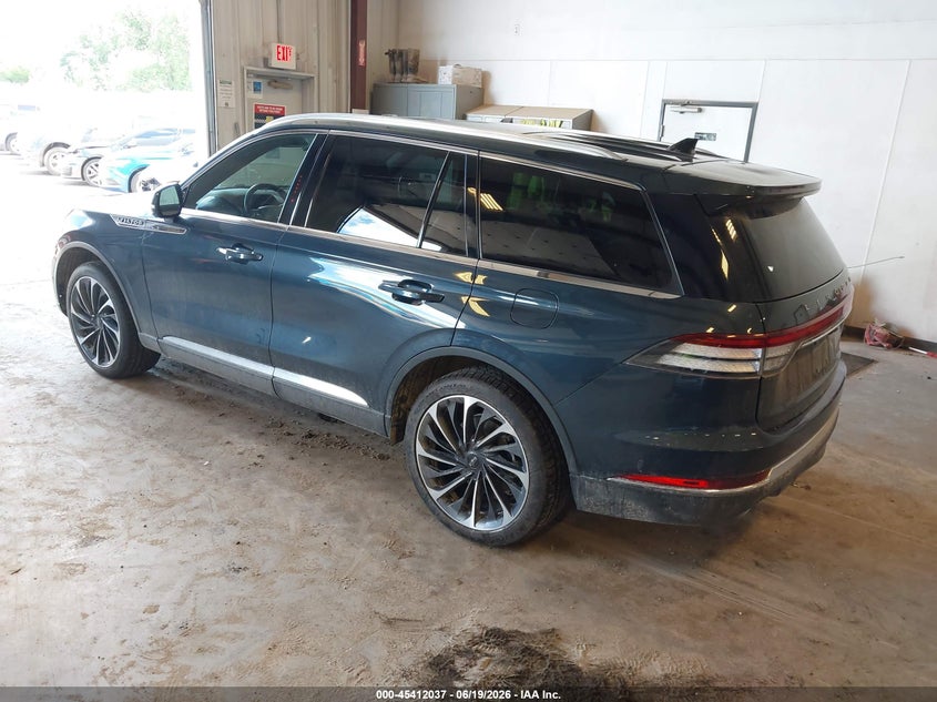 Vin: 5lm5j7xc0pgl24121, lot: 45910059, lincoln aviator reserve 20233