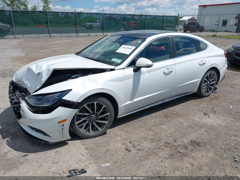 2020 Hyundai Sonata Limited 5NPEH4J28LH032997 photo 1