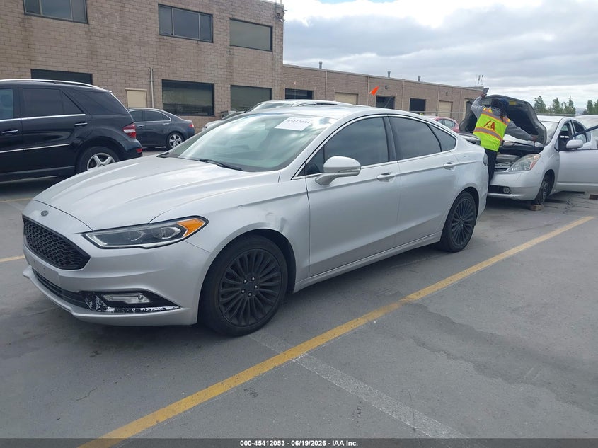 2018 Ford Fusion Hybrid Titanium 3FA6P0RUXJR219616 photo 1
