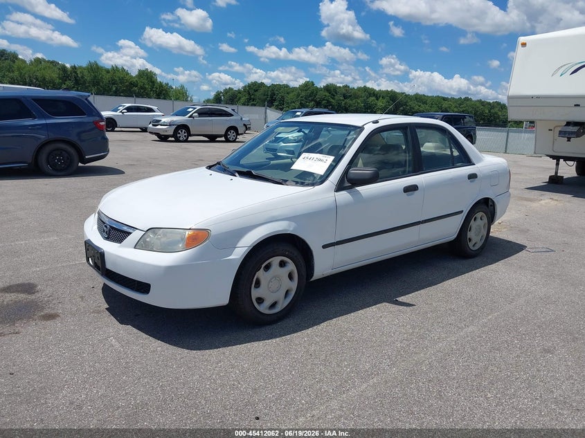 2001 Mazda Protege, Обычный износ, IAAI, VIN JM1BJ222210406623 — фото 2