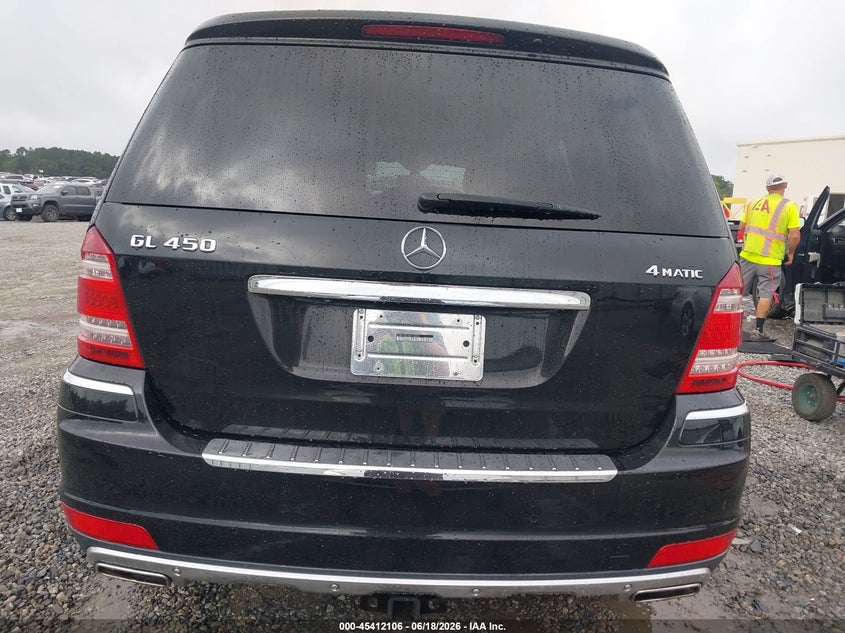 2011 Mercedes-Benz Gl 450 4Matic VIN: 4JGBF7BEXBA753553 Lot: 45412106