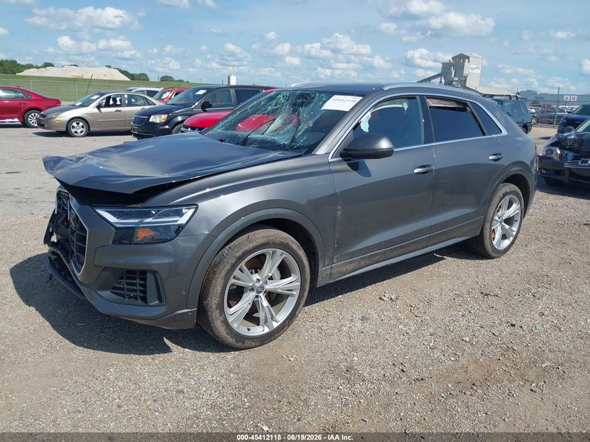 Vin: wa1bvaf16kd010697, lot: 45910140, audi q8 55 premium 20192