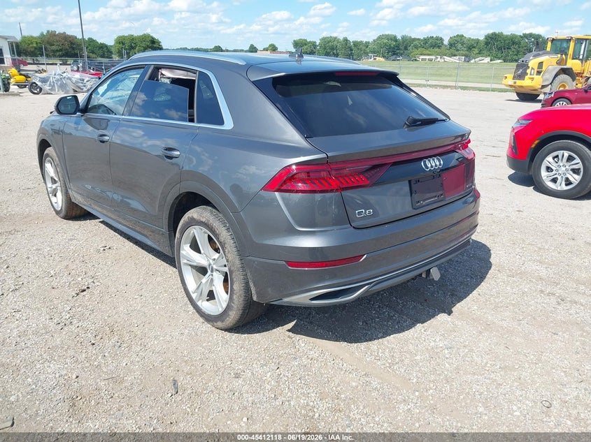 Vin: wa1bvaf16kd010697, lot: 45910140, audi q8 55 premium 20193