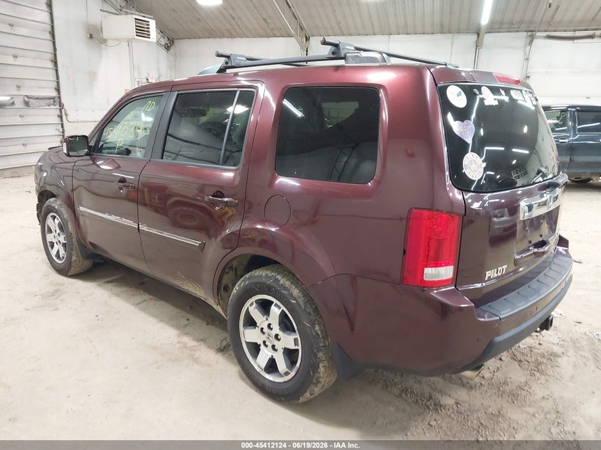 Vin: 5fnyf4h95bb050621, lot: 45910146, honda pilot touring 20113