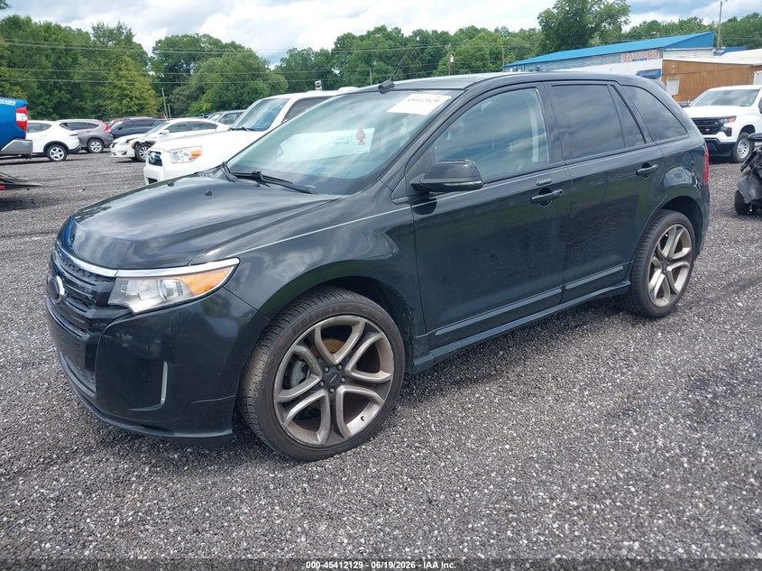 2013 Ford Edge, Right Side, IAAI, VIN 2FMDK3AK4DBE23158 — photo 2