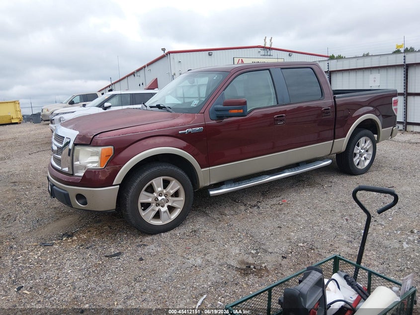 2010 Ford F-150 Lariat 1FTFW1CV6AFB49226 photo 1