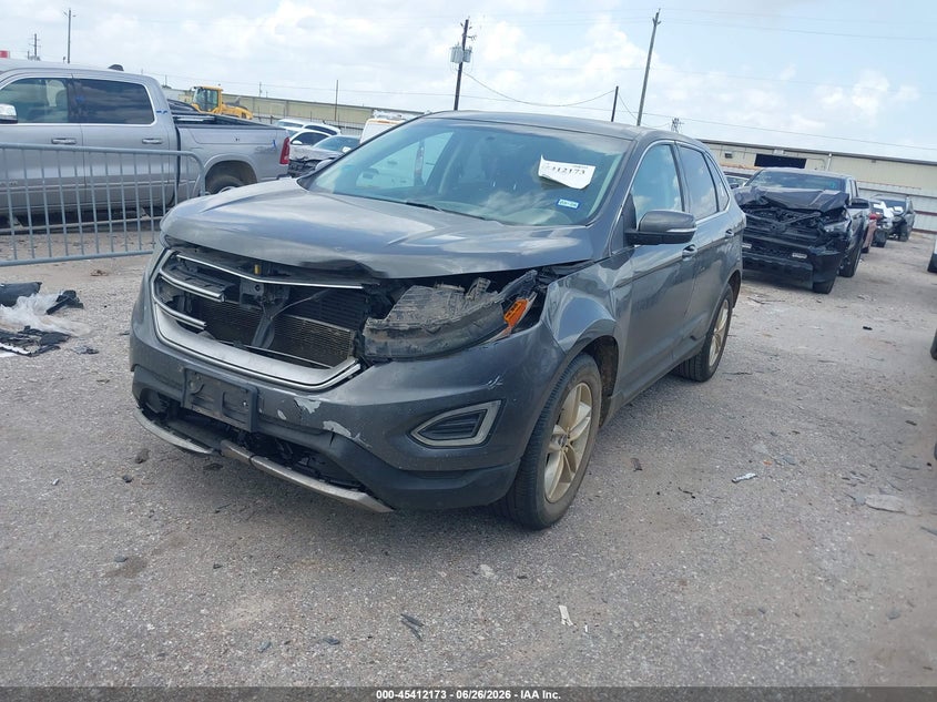 Vin: 2fmpk4j87gbc21703, lot: 45910195, ford edge sel 20162