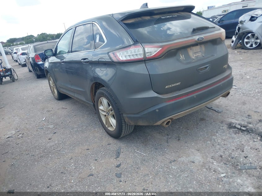 Vin: 2fmpk4j87gbc21703, lot: 45910195, ford edge sel 20163