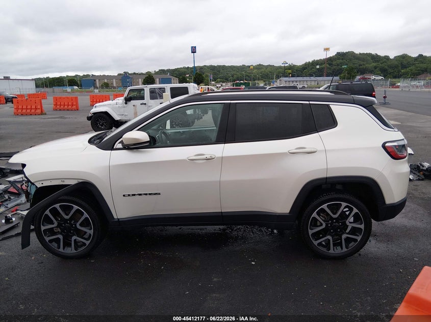 2017 JEEP NEW COMPASS LIMITED 4X4 SPORT UTILITY VEHICLE 2.4L I-4 VVT, 180HP