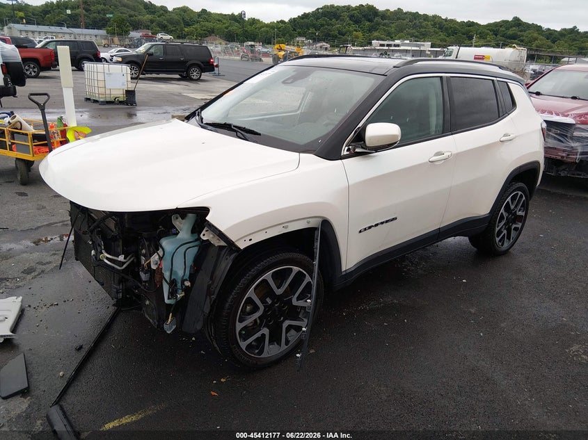 2017 JEEP NEW COMPASS LIMITED 4X4 SPORT UTILITY VEHICLE 2.4L I-4 VVT, 180HP