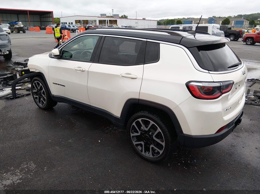 2017 JEEP NEW COMPASS LIMITED 4X4 SPORT UTILITY VEHICLE 2.4L I-4 VVT, 180HP