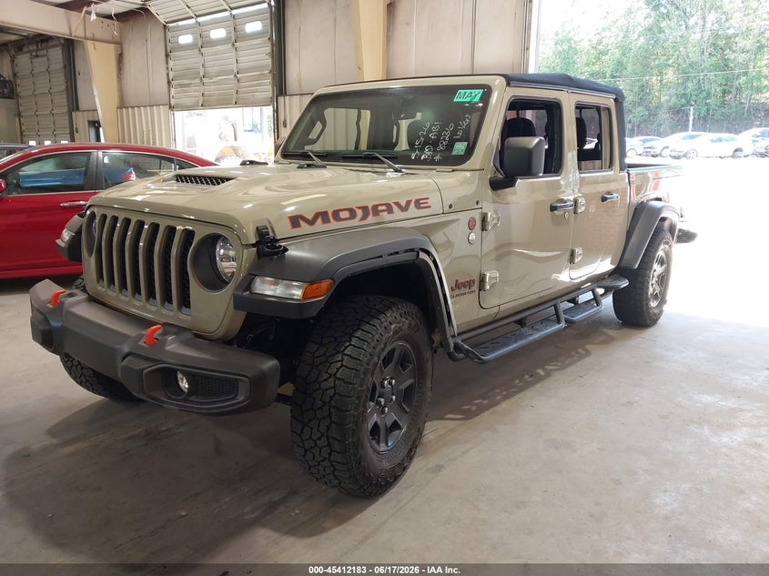Vin: 1c6jjteg3nl154286, lot: 45910204, jeep gladiator mojave 4x4 20222