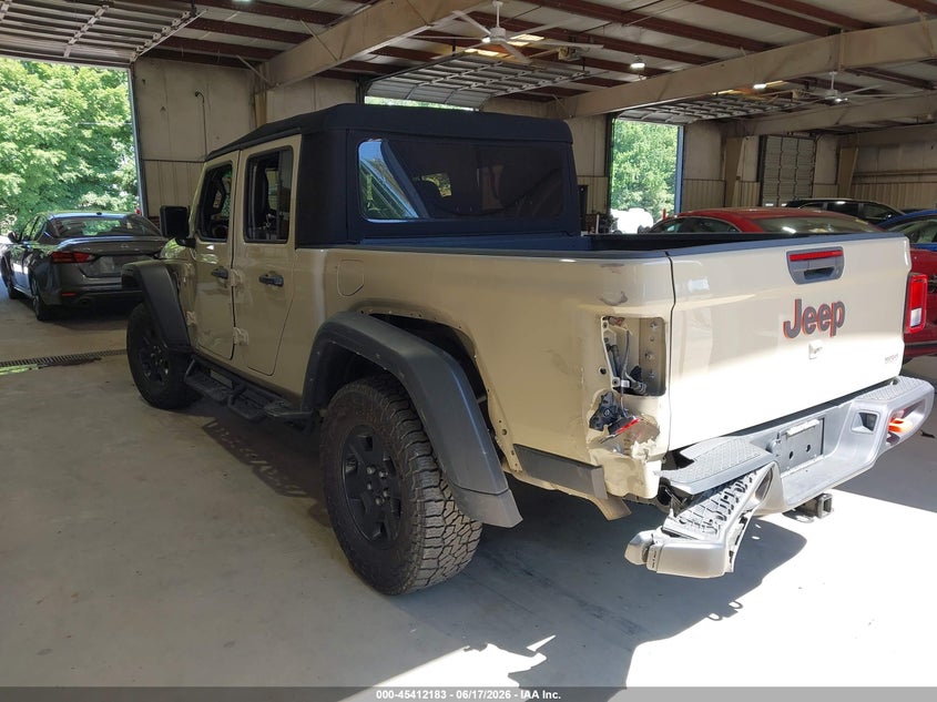Vin: 1c6jjteg3nl154286, lot: 45910204, jeep gladiator mojave 4x4 20223