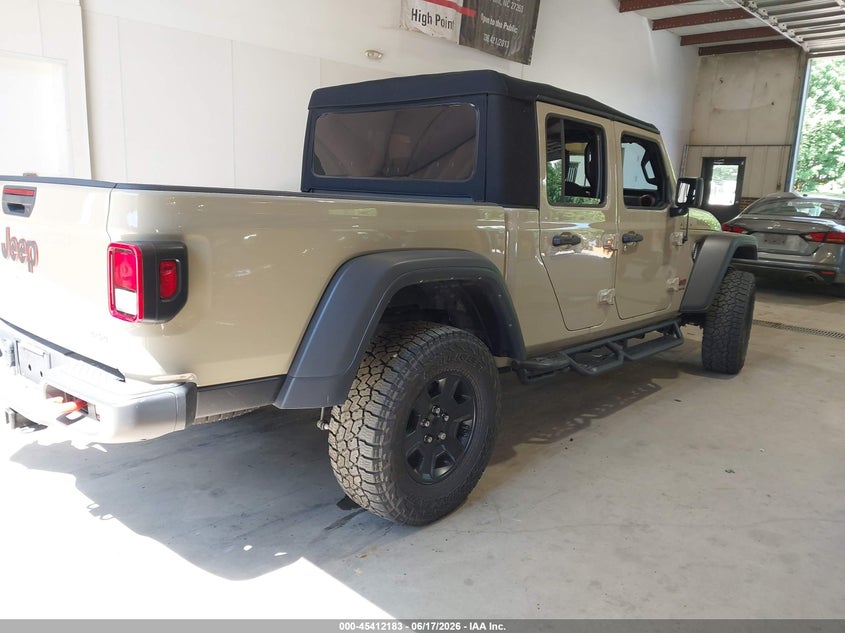 Vin: 1c6jjteg3nl154286, lot: 45910204, jeep gladiator mojave 4x4 20224