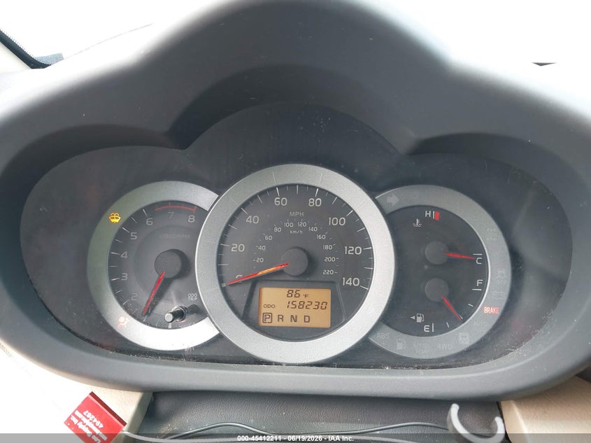 2010 TOYOTA RAV 4 SPORT UTILITY VEHICLE 2.5L I-4 DOHC, VVT, 179HP
