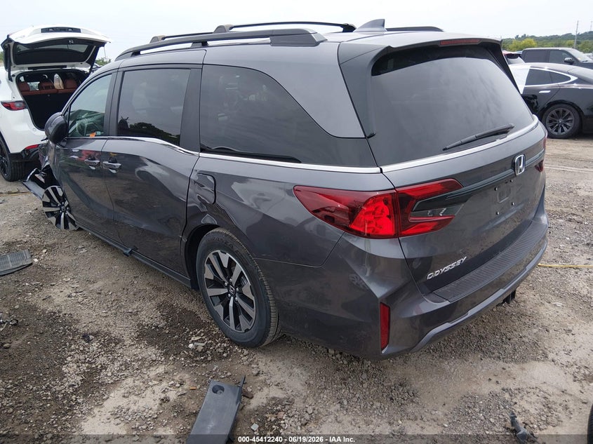 Vin: 5fnrl6h6xtb000300, lot: 45910262, honda odyssey ex-l 20263