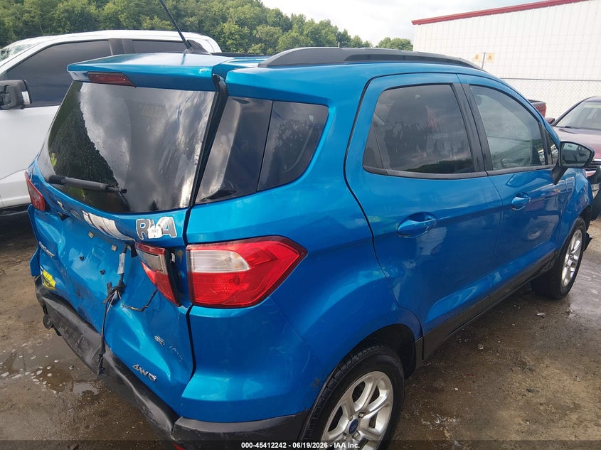 VIN MAJ6P1UL3JC242903 2018 FORD ECOSPORT SE