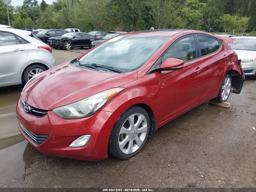 2013 HYUNDAI ELANTRA auction photo 2