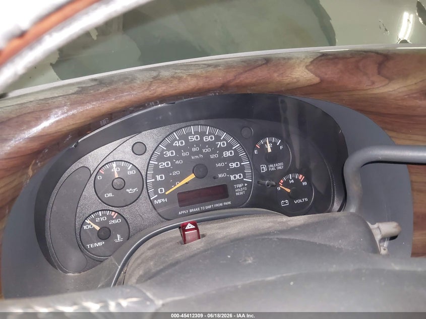 2000 GMC Savana Rv VIN: 1GDFG15R1Y1260122 Lot: 45412309