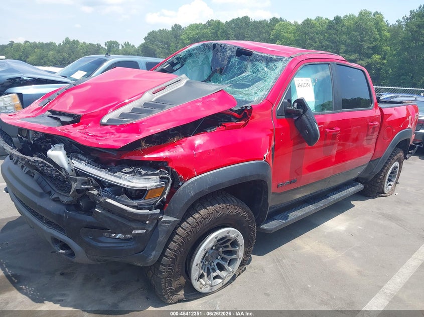Vin: 1c6srfu93mn835777, lot: 45910373, ram 1500 trx  4x4 5'7 box 20212