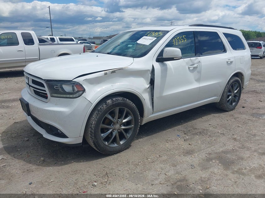 Vin: 1c4rdjdg3hc785553, lot: 45910377, dodge durango gt awd 20172