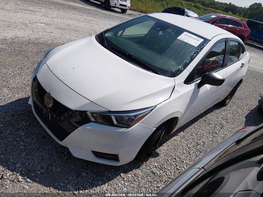 Vin: 3n1cn8dv8ml805226, lot: 45910448, nissan versa s xtronic cvt 20212