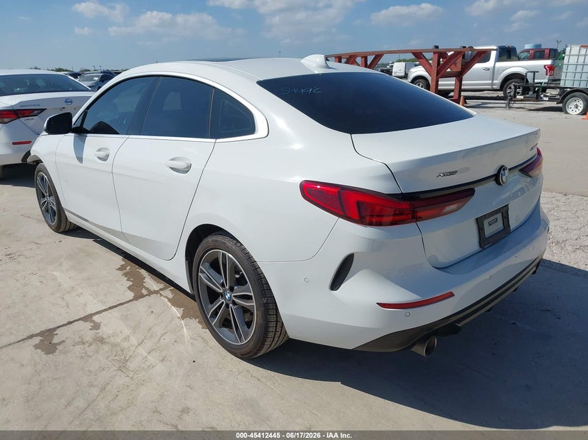 Vin: wba73ak06m7j68325, lot: 45910467, bmw 228i gran coupe xdrive 20213