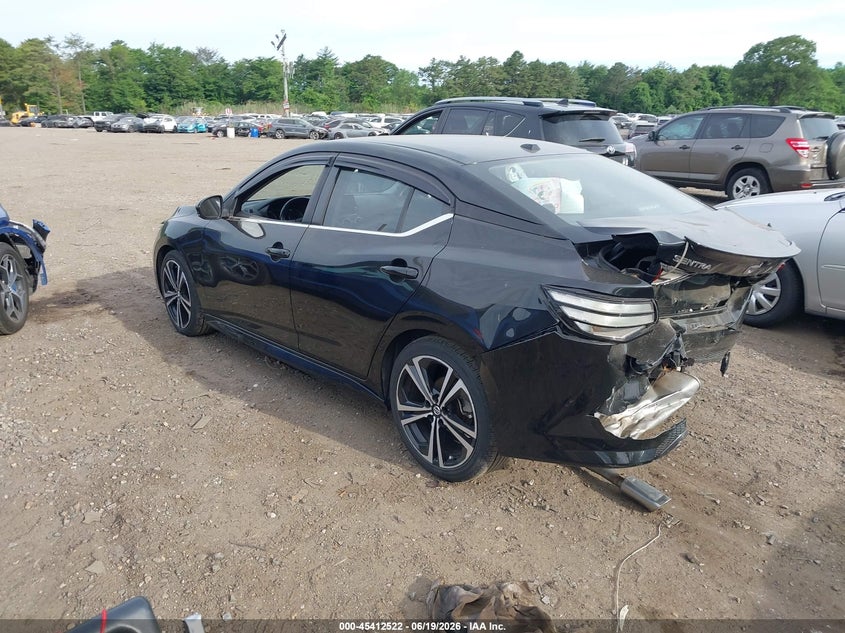 2020 NISSAN SENTRA auction photo 3