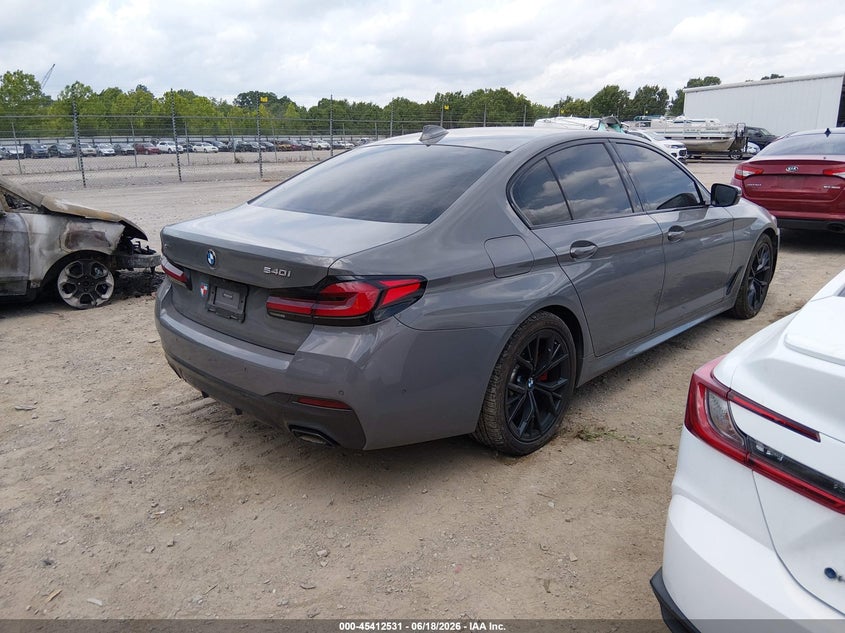 Vin: wba73bj0xmwx12984, lot: 45910553, bmw 540i xdrive 20214