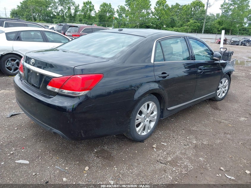 2012 TOYOTA AVALON SEDAN 3.5L V-6 DOHC, VVT, 268HP