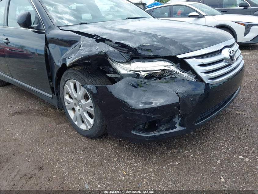 2012 TOYOTA AVALON SEDAN 3.5L V-6 DOHC, VVT, 268HP