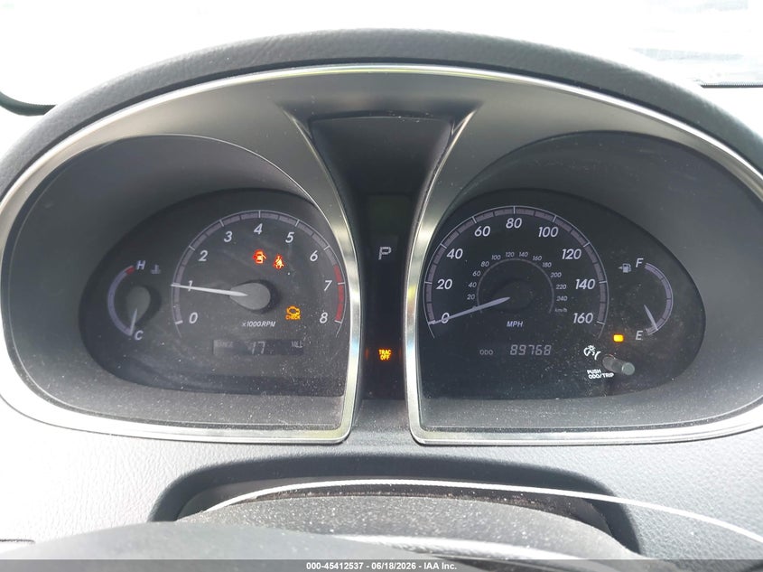 2012 TOYOTA AVALON SEDAN 3.5L V-6 DOHC, VVT, 268HP