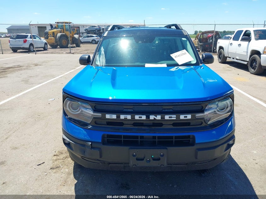 2022 Ford Bronco Sport Outer Banks VIN: 3FMCR9C66NRE24938 Lot: 45412565