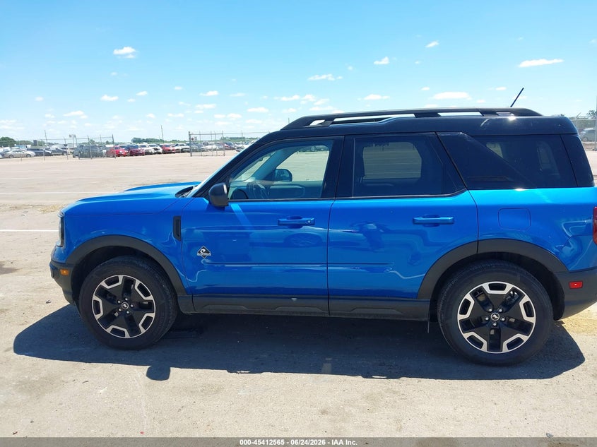 2022 Ford Bronco Sport Outer Banks VIN: 3FMCR9C66NRE24938 Lot: 45412565
