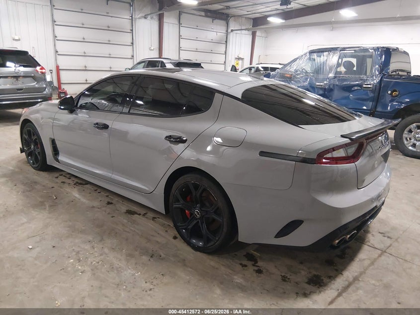 Vin: knae55lc7l6073875, lot: 45910594, kia stinger gt2 20203