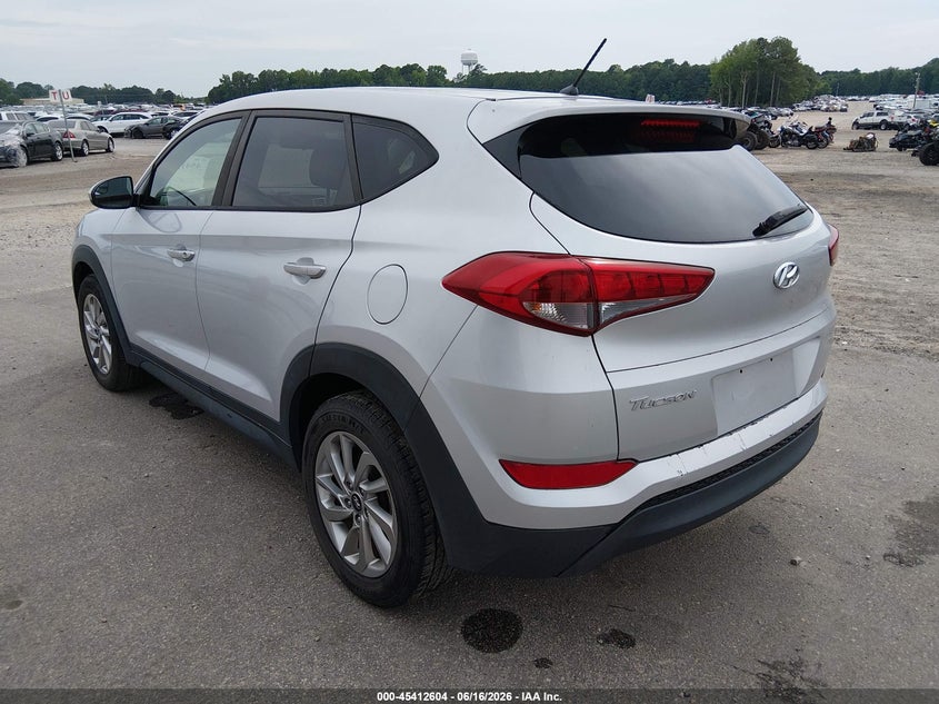 Vin: km8j23a40ju655752, lot: 45910626, hyundai tucson se 20183