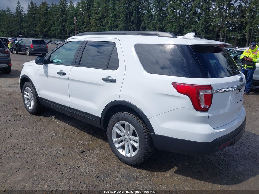 2017 FORD EXPLORER auction photo 3