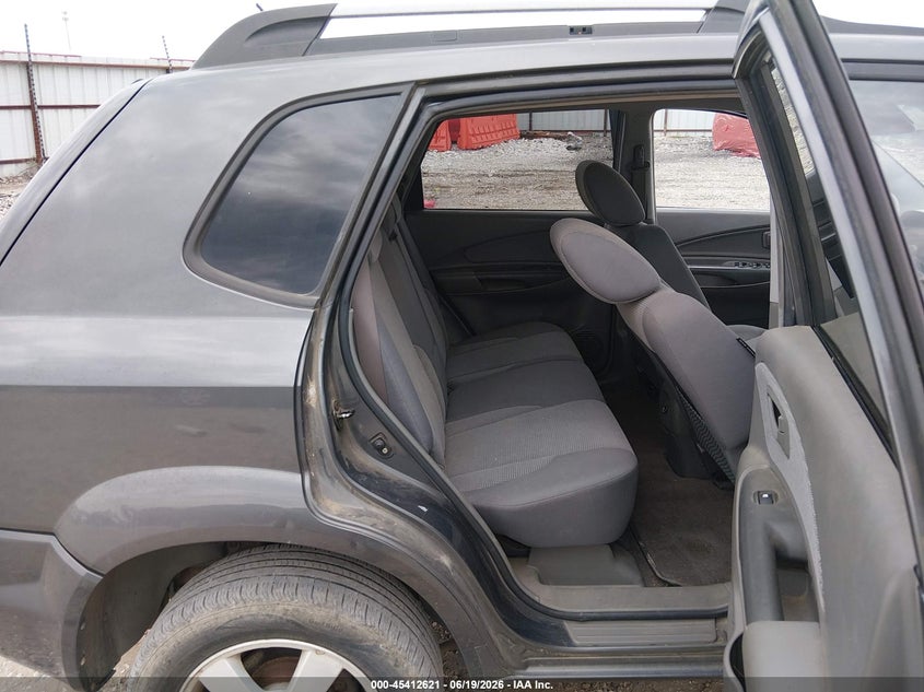 2007 Hyundai Tucson Gls VIN: KM8JM12B57U565436 Lot: 45412621