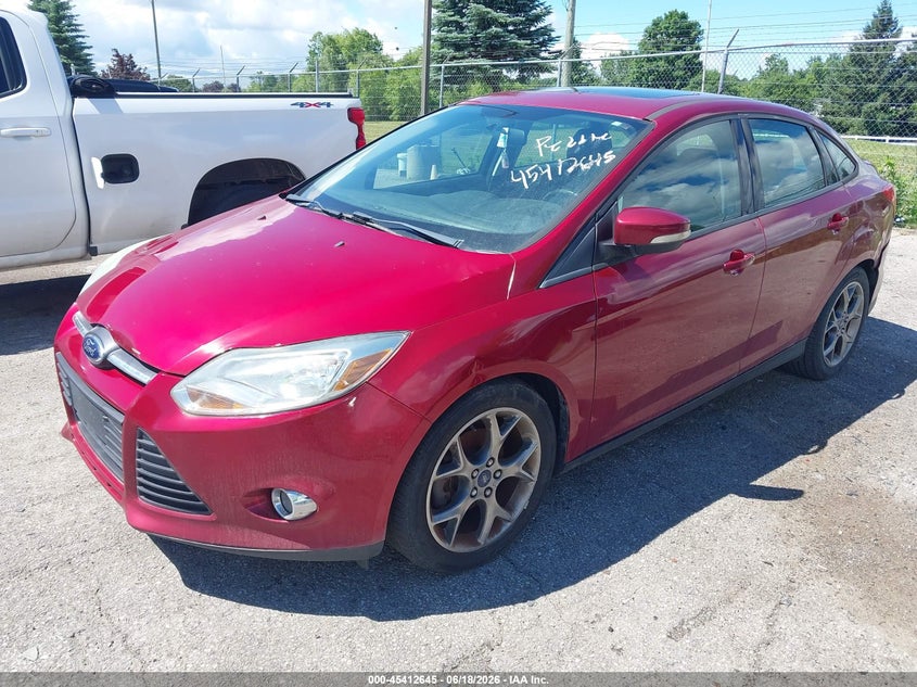 2014 Ford Focus Se 1FADP3F2XEL418844 photo 1