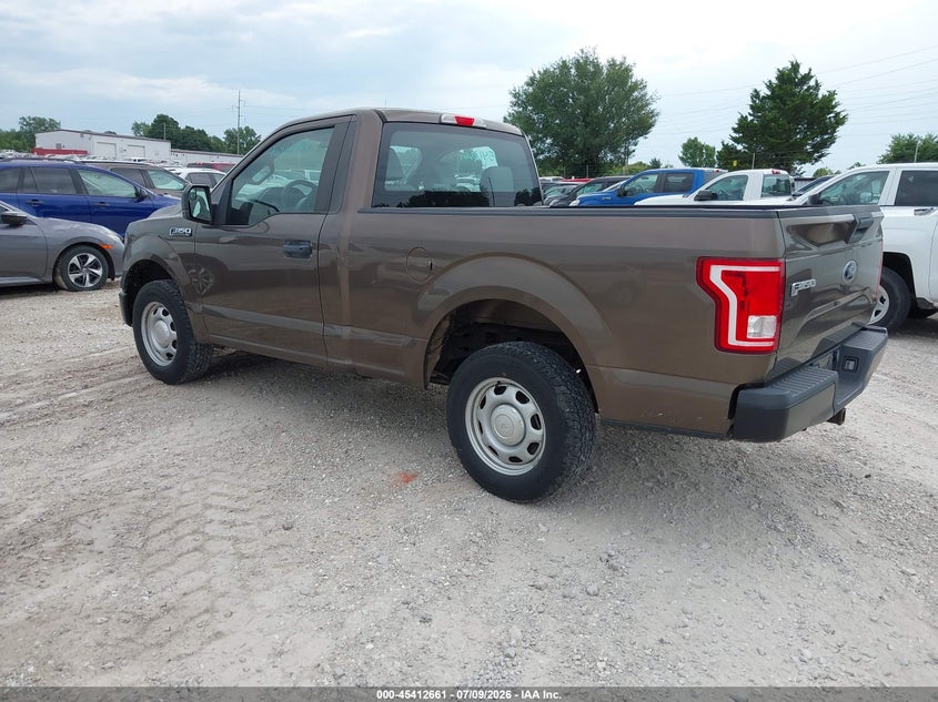 Vin: 1ftmf1cf0hkc00950, lot: 45910683, ford f-150 xl/xlt 20173