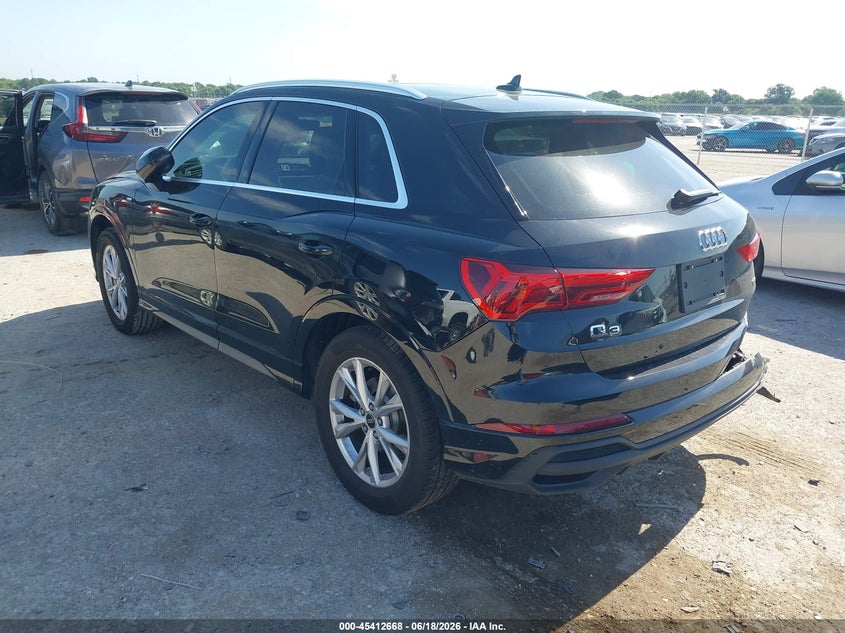 Vin: wa1decf30r1097806, lot: 45910690, audi q3 premium 45 tfsi s line quattro tiptronic 20243